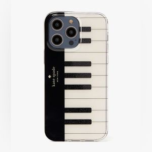 NWT Kate Spade Pitch Purrfect Piano iPhone 14 Pro Max Case